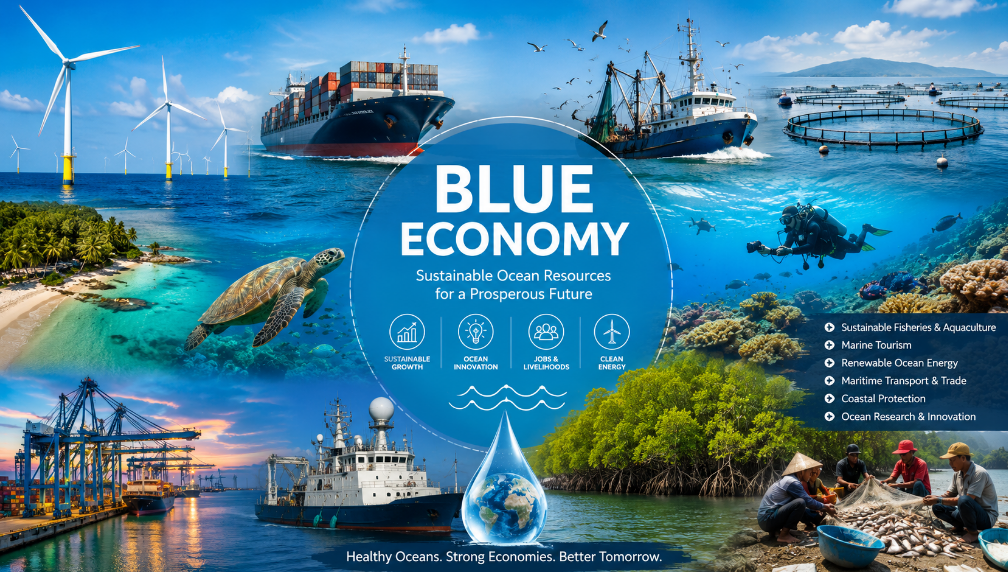 Blue economy or students and Entrepreneurs